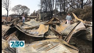 Conjola Park residents return to survey the damage after bushfire  730 [upl. by Raab725]