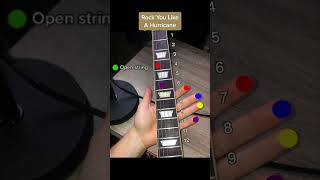 Rock You Like A Hurricane 🌪️ tutorial guitartutorial guitarlessons Scorpions [upl. by Notnirt778]