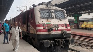 DIGHA  HOWRAH TRAIN JOURNEY  WAP 5  LHB ACCELERATION  12858 TAMRALIPTA EXPRESS wap5train [upl. by Ruelu]