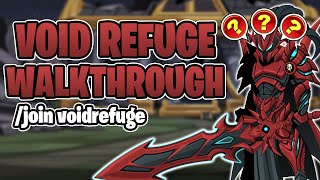 Void Refuge Quest Walkthrough join voidrefuge  AQW [upl. by Airalednac]