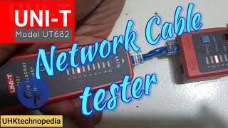 internet cable tester  Unit Cable tester  RJ45 testers [upl. by Tearle120]