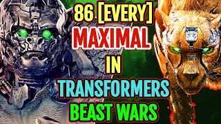 86 Every Maximal From Transformers Franchise  Explored  A Feature Length Presentation [upl. by Mehs]