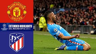 Man United vs Atlético Madrid Extended Highlights  UCL Round of 16  Leg 2  CBS Sports Golazo [upl. by Lowson817]