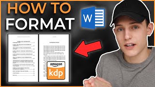 How to EASILY format a Kindle Ebook and Paperback book using Microsoft Word [upl. by Alinoel576]