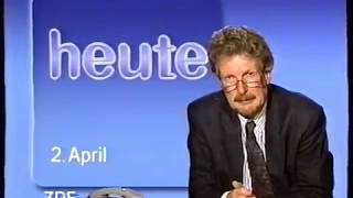 ZDF heutespezial Ermordung Detlev Rohwedder 02041991 [upl. by Marline]