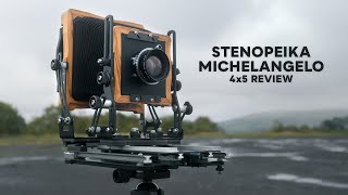 First Images with a New 4x5 Camera  Stenopeika Michelangelo [upl. by Karame]