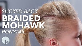 Braided Mohawk Ponytail [upl. by Wendie193]