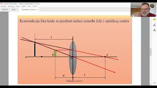 FIZIKA VIII 19 sat KONSTRUKCIJA LIKA KOD SOČIVA [upl. by Prisca91]