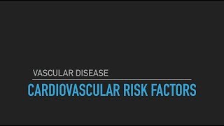 Cardiovascular Risk Factors [upl. by Rie]