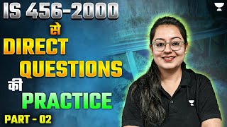 IS 4562000 Part2  PYQs Practice  RCC  Harshna Verma [upl. by Ellimaj563]