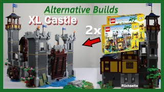 XL Castle 2x Lego Creator 31120 Castle  Alternative Build  Multiple Build [upl. by Elyrpa]