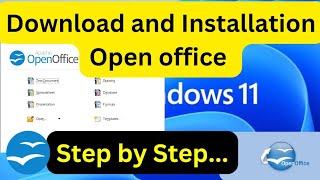 Open office For PC tech openoffice msoffice msexcel powerpoint viralvideo btechnical296 [upl. by Darreg]