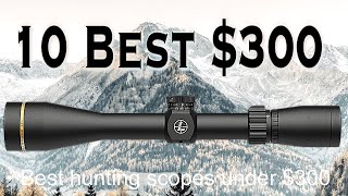 Best Hunting Scopes under 300 [upl. by Ardnayek498]