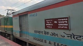 TRAIN NO 16235  TUTICORIN ➡️ MYSORE MYSURU EXPRESS ANNOUNCEMENT AT MADURAI JUNCTION RAILWAY STATION [upl. by Nahttam]