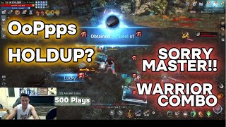 MIR4 GLOBAL 500 PLAYS  SP BOSS HUNT WARRIOR COMBO [upl. by Rauch]