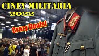 CINEY Militaria Fair 2022  The BIGGEST one in EUROPE Buying AWESOME WW2 stuff for KILLER Prices [upl. by Elaina]