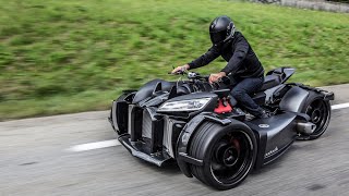 Wazuma V8M  Lazareth  V8 ENGINE POWERED TRIKE [upl. by Cressida]