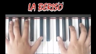 MADRUGADA  LA BERISO PIANO COVERTUTORIAL [upl. by Norbie]