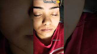 customer threading eyebrowshaping ytshortsindia youtubesubscription eyebrowsyt ytshortsvideo [upl. by Frants88]