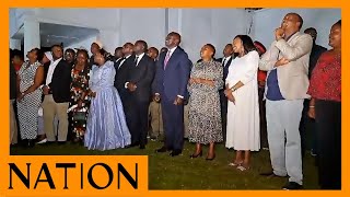 President Ruto ushers in the New Year with fireworks display in Nakuru [upl. by Jakob]