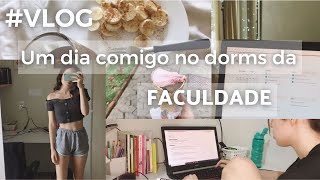 Um dia comigo no dormitório da faculdade  Férias acabando na UFMG ✨VLOG✨ [upl. by Schecter]