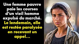 Une femme pauvre paie les courses dun vieil homme expulsé du marché Le lendemain elle est [upl. by Alexandros]