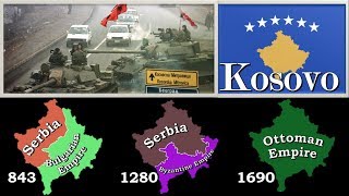 History of Kosovo since 29 BC  Every Year [upl. by Ahsenom]