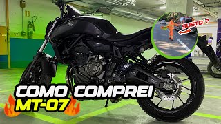 Como comprei a MT07 [upl. by Ahcrop406]