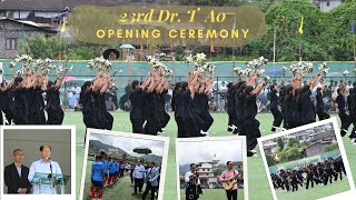 Dr T Ao Trophy 2024 Opening Ceremony TuensangNagaland [upl. by Bernard]