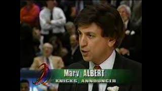 Marv Albert Night  NBA Inside Stuff feature on 25 years of greatness  quotYes And it countsquot 1992 [upl. by Herahab]