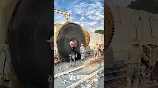 Circular saw quarrying machine stonemachine [upl. by Jami]