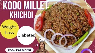 Millet Recipe  Kodo Millet Khichdi Recipe  Healthy Indian Breakfast Recipe  Kodra ki khichdi [upl. by Doig53]