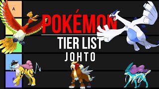 Johto Pokémon Tier List [upl. by Aymik640]