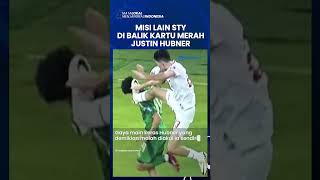 MISI LAIN Shin Taeyong Di Balik Kartu Merah Justin Hubner saat Lawan Arab Saudi Restui Si Preman [upl. by Tiat]