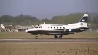 North American NA265 Sabreliner 75A AE175 despegando de SAAR 20062015 [upl. by Leseil]