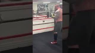 Thor Vs Eddie Hall Boxing Training 2021  The Mountain vs The Beast  Shorts [upl. by Enar386]