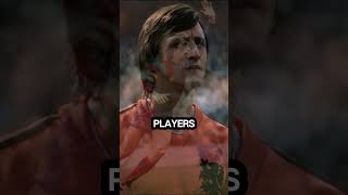 Revealing the Genius of johancruyff shorts barcelona legends football [upl. by Aivat]