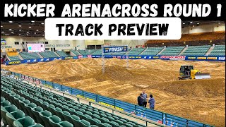 ARENACROSS OR SUPERCROSS Kicker AX Rd 1 Reno Track Preview  Huge Arena [upl. by Gnus913]