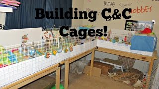 GoPro Building CampC Cages For Guinea Pigs [upl. by Howlond175]