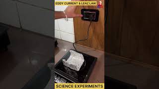 lenz law  eddy current experiment science shorts physics [upl. by Beaner]