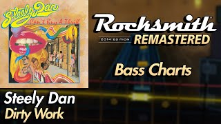 Steely Dan  Dirty Work  Rocksmith® 2014 Edition  Bass Chart [upl. by Anot]