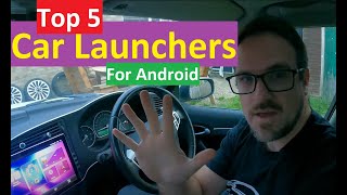 2023s Top 5 Android Car Launchers  Dashboard Apps for Car Head Units [upl. by Ahsenar758]