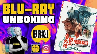 PRISON WALLS ABASHIRI PRISON 1  3 網走番外地  Eureka Video Bluray Unboxing amp Review [upl. by Goldman]