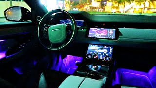 2020 RANGE ROVER EVOQUE INTERIOR LIGHTING amp EXTERIOR OVERVIEW [upl. by Dallis]