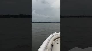 Assawoman Bay MD  Dodging a crab pot by 90th St Bridge [upl. by Devehcoy]