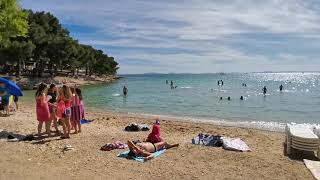 Plaža Slanica na Murteru 🏖️☀️🌊 [upl. by Ahtebat]