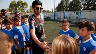 Sheikh Nasser Al Thani visitó a los equipos de La Academia [upl. by Aronaele]