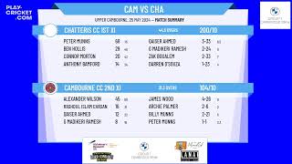 Cambourne CC 2nd XI v Chatteris CC 1st XI [upl. by Anawait298]