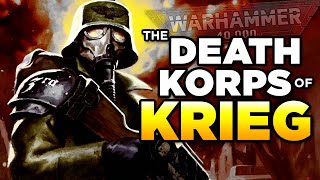 40K  THE DEATH KORPS OF KRIEG  Warhammer 40000 Lore  History [upl. by Inor]