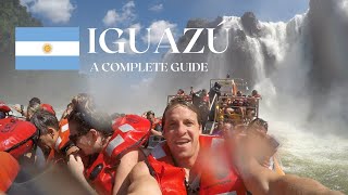 Full Guide to IGUAZÚ FALLS Argentina  Watch Before Going [upl. by Ahsenak]